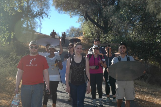 On the way to set up track plates