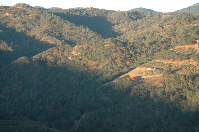 The view south of base camp